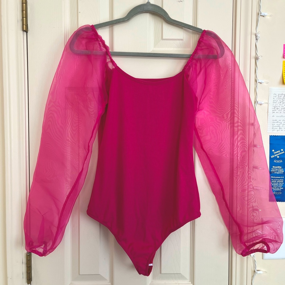 Altard state pink body suit